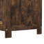 Coffre de rangement avec 2 charnières de sécurité, boîte en bois
