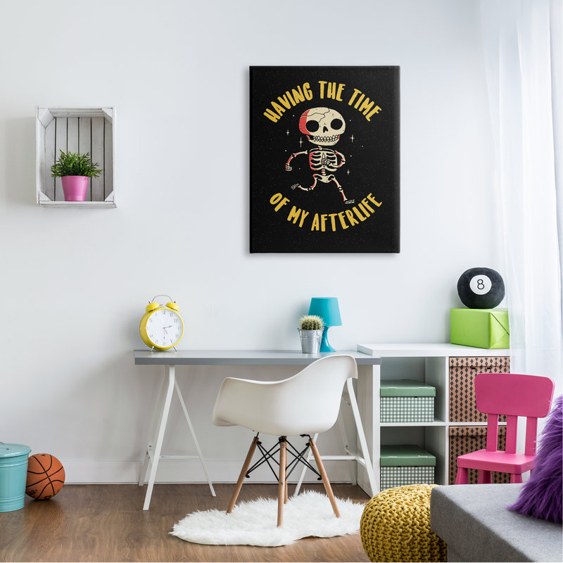 «Time Of My AfterLife» par Michael Buxton - Impression graphique, Toile tendue, L 30 po x H 40 po