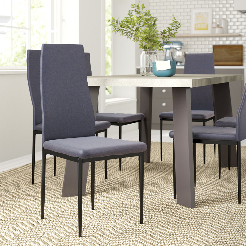 Chaise d'appoint Ailigael, Gris, 6