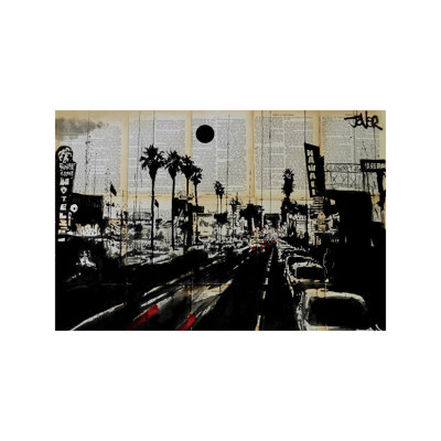 La Scene by Loui Jover - Wrapped Canvas Print
