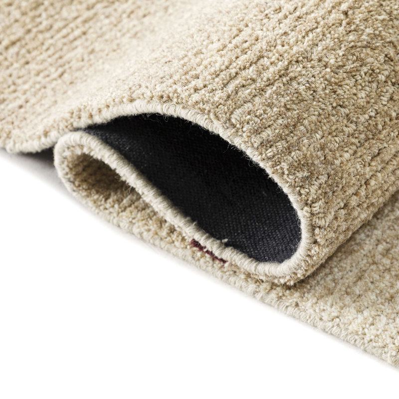 Tapis d'intérieur en laine touffeté à la main Albers, Tapis de couloir 2 pi 6 po x 8 pi