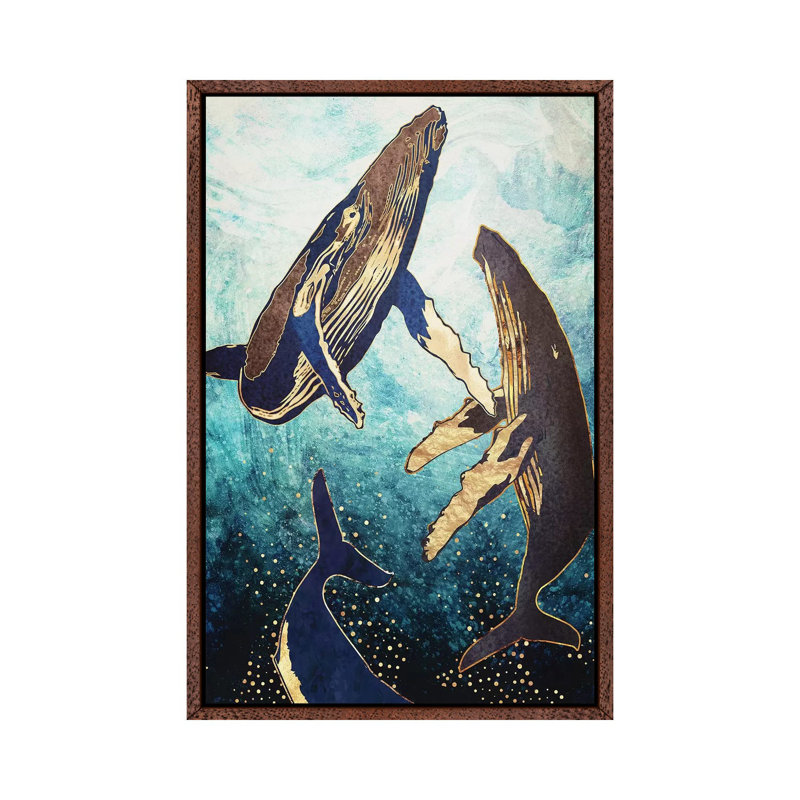 Ascension - Print on Canvas, Brown Framed, 66.04 cm H x 45.72 cm W