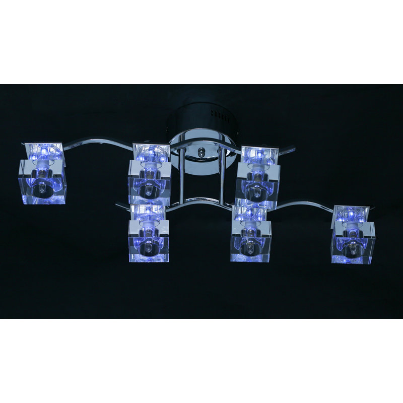 Somerville Glass Semi Flush Mount