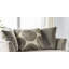 Finition de style transitionnel, chaise pivotante ronde, siège à coussin en T, dossier ajusté, accoudoirs Fla, oreiller inclus-1423565471