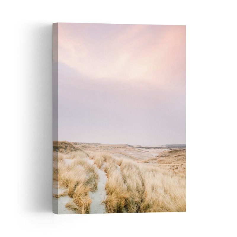 Ameland Dunes 1 Abstract Coastal Landscape Wall Art Print by Raisa Zwart - Print, 60.96cm H x 40.64cm W