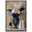 "Blue Floral Feathers", impression sur toile par Art Remedy-119995826-122950637