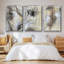 «Masked Notes VI», ensemble de 3 reproductions encadrées sur toile-97791915-97791916