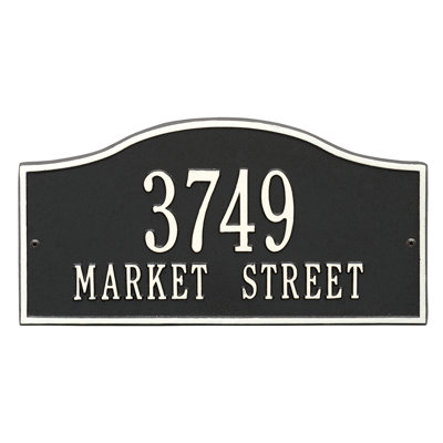 Personalized Address Plaque