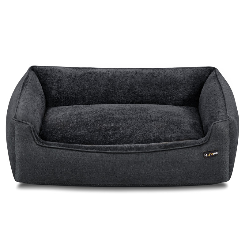 Polyester Pet Bed, 27cm H x 75cm W x 110cm D, Dark Grey