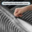 Canapé-lit modulaire en velours côtelé de 91 pouces avec dossier réglable-132043139
