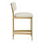 Tabouret de comptoir Uttermost Apsley Gold