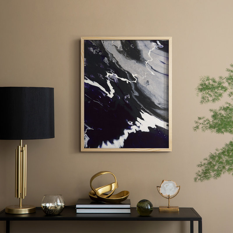 M108 Framed Print - Solid Wood, Natural, 15" H x 12" W