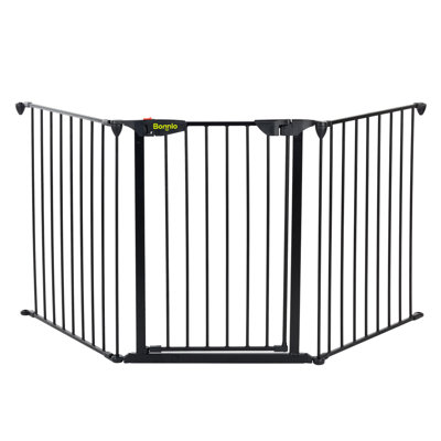 Abdelrahman 3 Panel Steel Fireplace Screen
