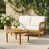 Oatmeal Rope/Teak Frame selected