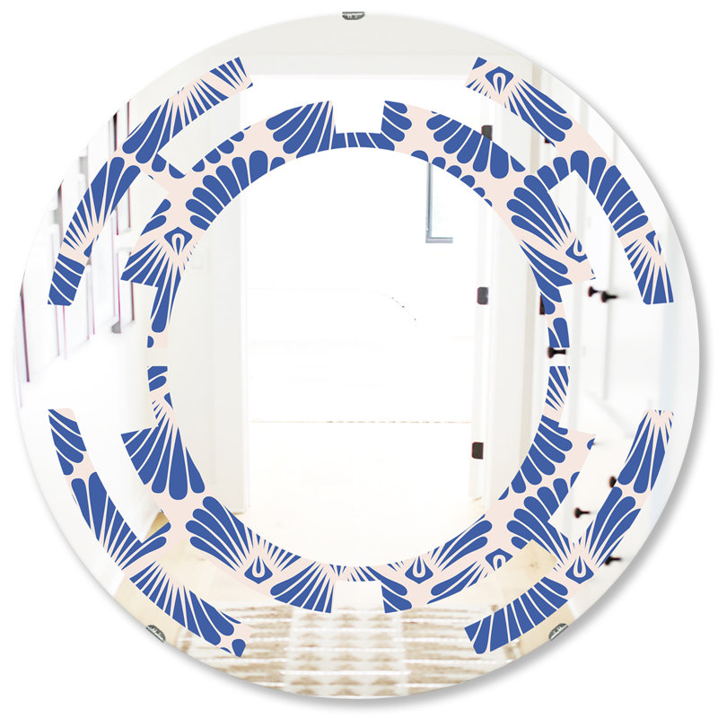Miroir mural Space Waves Cottage Americana, 31,5 po x 31,5 po