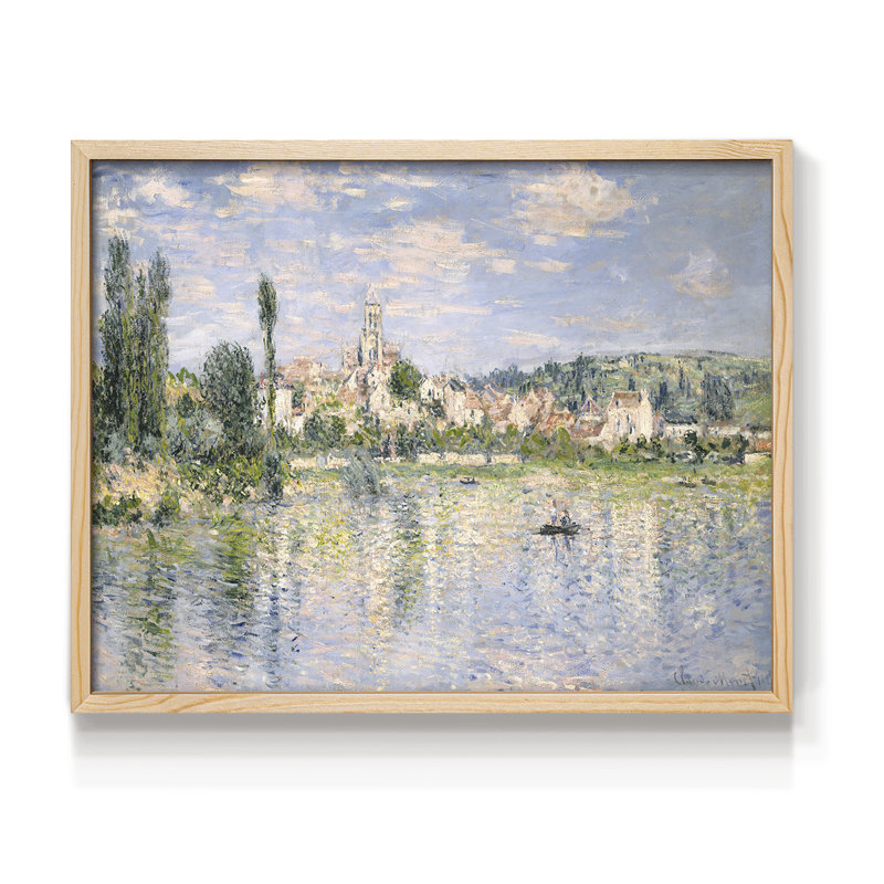 Paysages rétro-XLIX - reproduction encadrée, H 8 po x l 10 po, Naturel