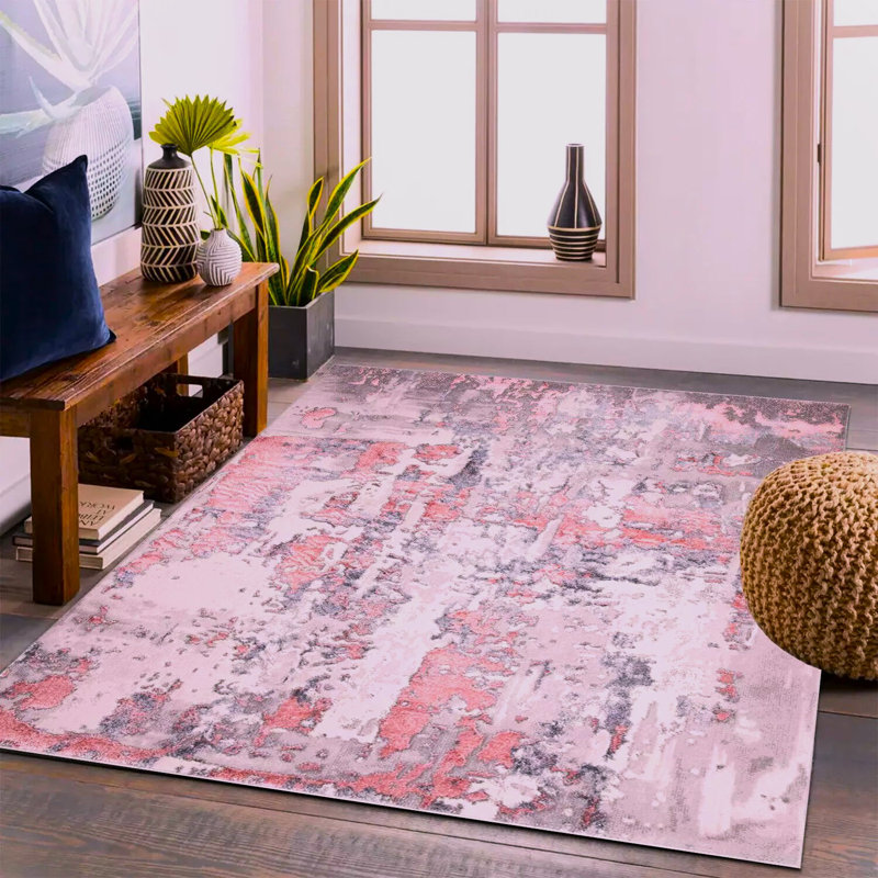 Saad Abstract Area Rug, Rectangle 120 x 170cm