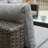 4-Person Outdoor Wicker Sectional Sofa Set With Cushions-124961462