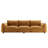Copious Performance Velvet Sofa In Cognac-1450985696