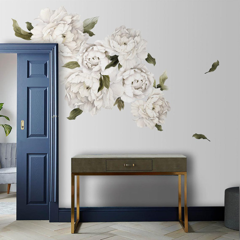 Adhésif décoratif pivoine flowers
