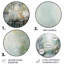 Dagenham - paysages ronds, art mural en métal-109669230