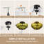 Plafonnier semi-encastré 3 lumières rétro avec fleur en verre 11,8 po Vintage pour couloir salon cuisine chambre salle de bain-131282330