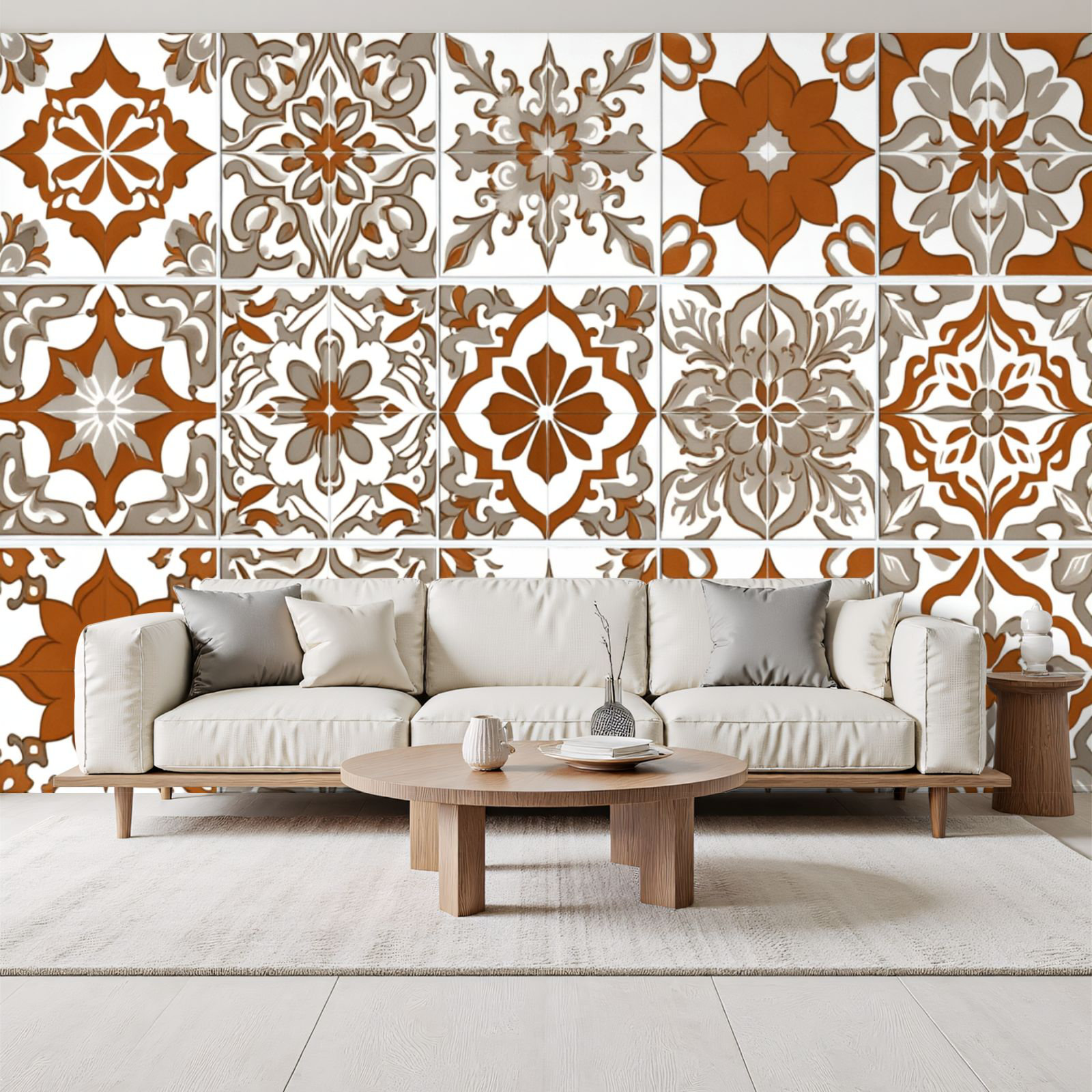 Red Barrel Studio Peel and Stick Wallpaper Vintage Moroccan Inspired ...