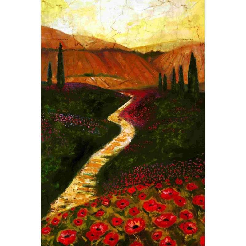 Tuscan Medow - reproduction sur toile tendue, H 18 po x l 12 po