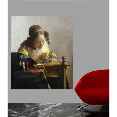 " The Lacemaker " by Johannes Vermeer