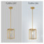 Luminaire suspendu en cristal 1 lumière Jennesa-522022485