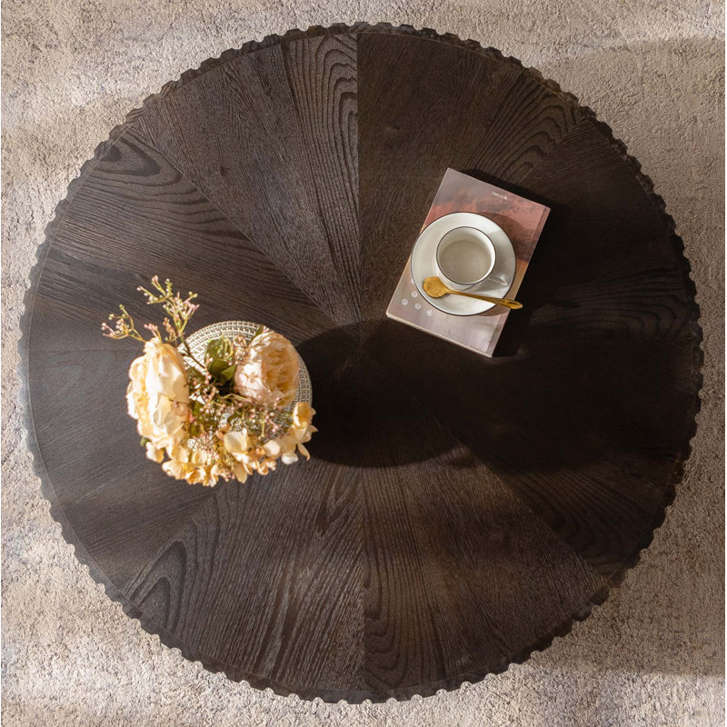 Table basse 35,4 po, Naturel, Brun