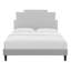 Lit plateforme en velours Modway Lindsey-130425004-21155203