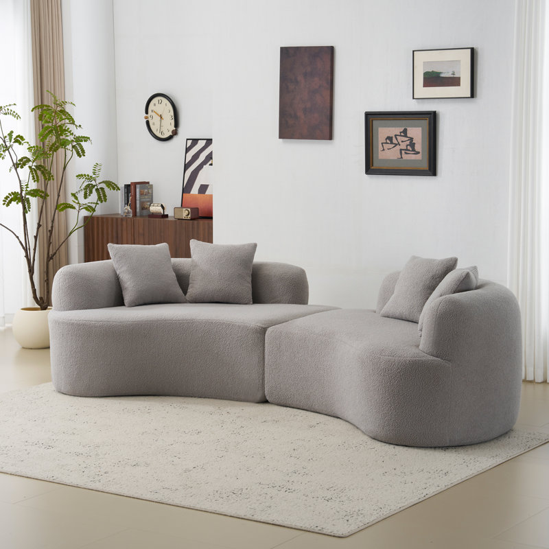 Canapé Curved, Gris