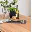 Evia Bosco 6 Seater Acacia Wooden Dining Table Set -180/48mm - Natural-450851196