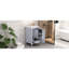 Lavabo de salle de bain gris, 20,3 po. Fabriqué avec et. Porte. Tiroir et armoire de rangement. Bassin en céramique. Assemblage requis 20,3 po. Gris. Armoire fonctionnelle intégrée. Nécessaire