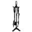 Leonie Steel Fireplace Tool Set-500760572-500760571