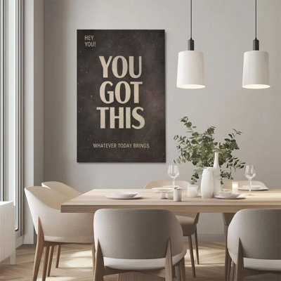 Impression sur toile encadrée 1Pc