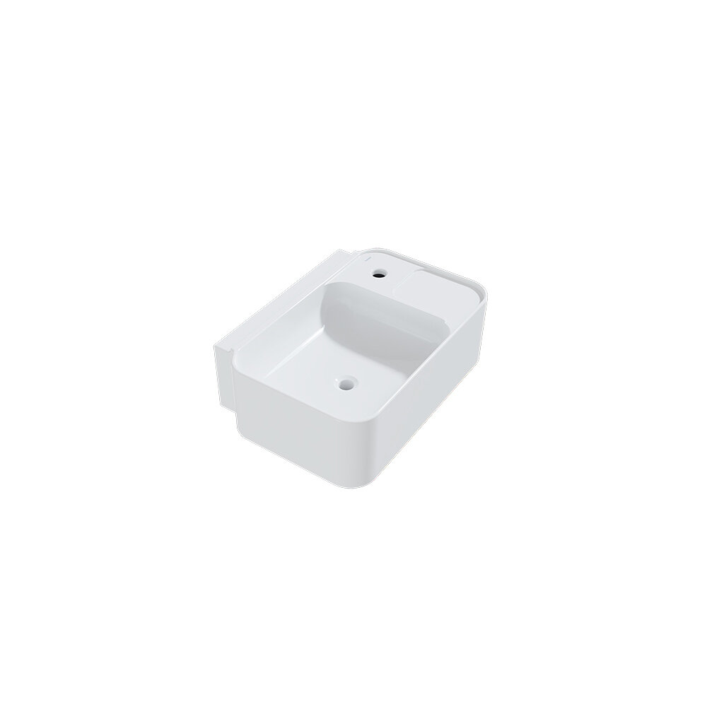 CheviotProducts Cheviot Products 17.75'' White Vitreous China Rectangular  Drop-in Bathroom Sink with Overflow & Reviews