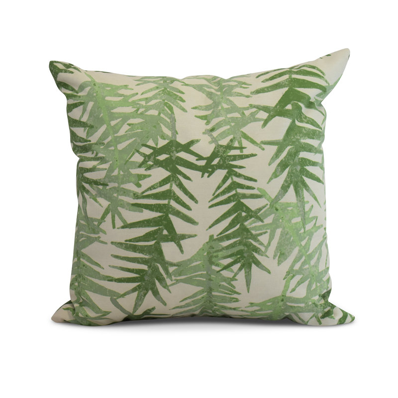 Housse et insert de coussin cubain, 16 po x 1 po, Vert