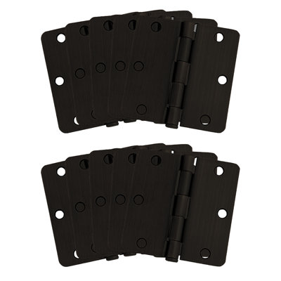 3.5" H x 3.5" W Butt Bearing  Door Hinges