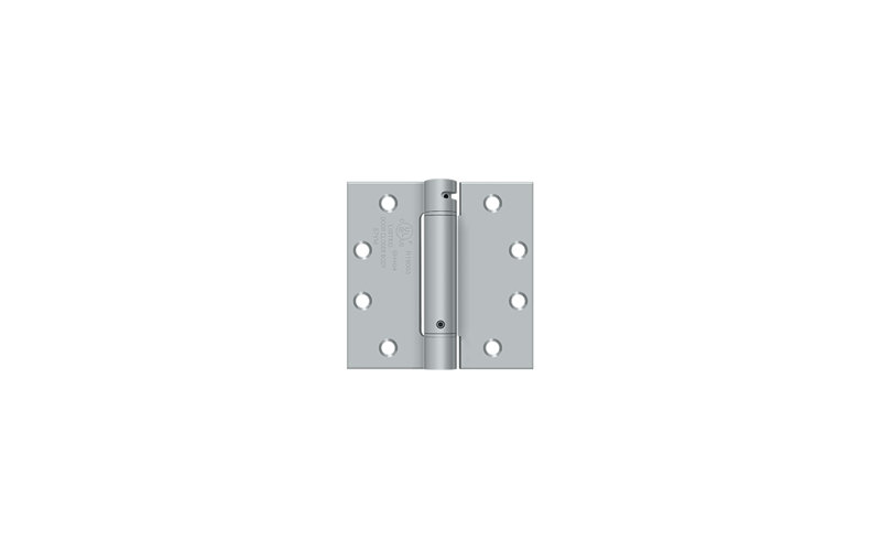Steel Hinge, Brushed Chrome