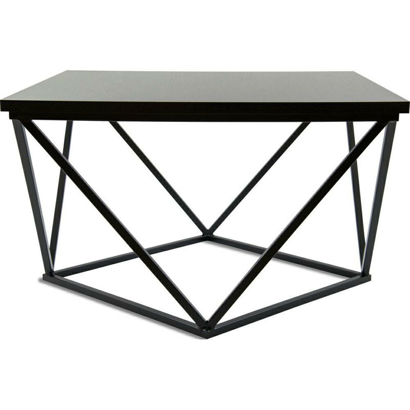 Flinders Frame Coffee Table, Black, Black