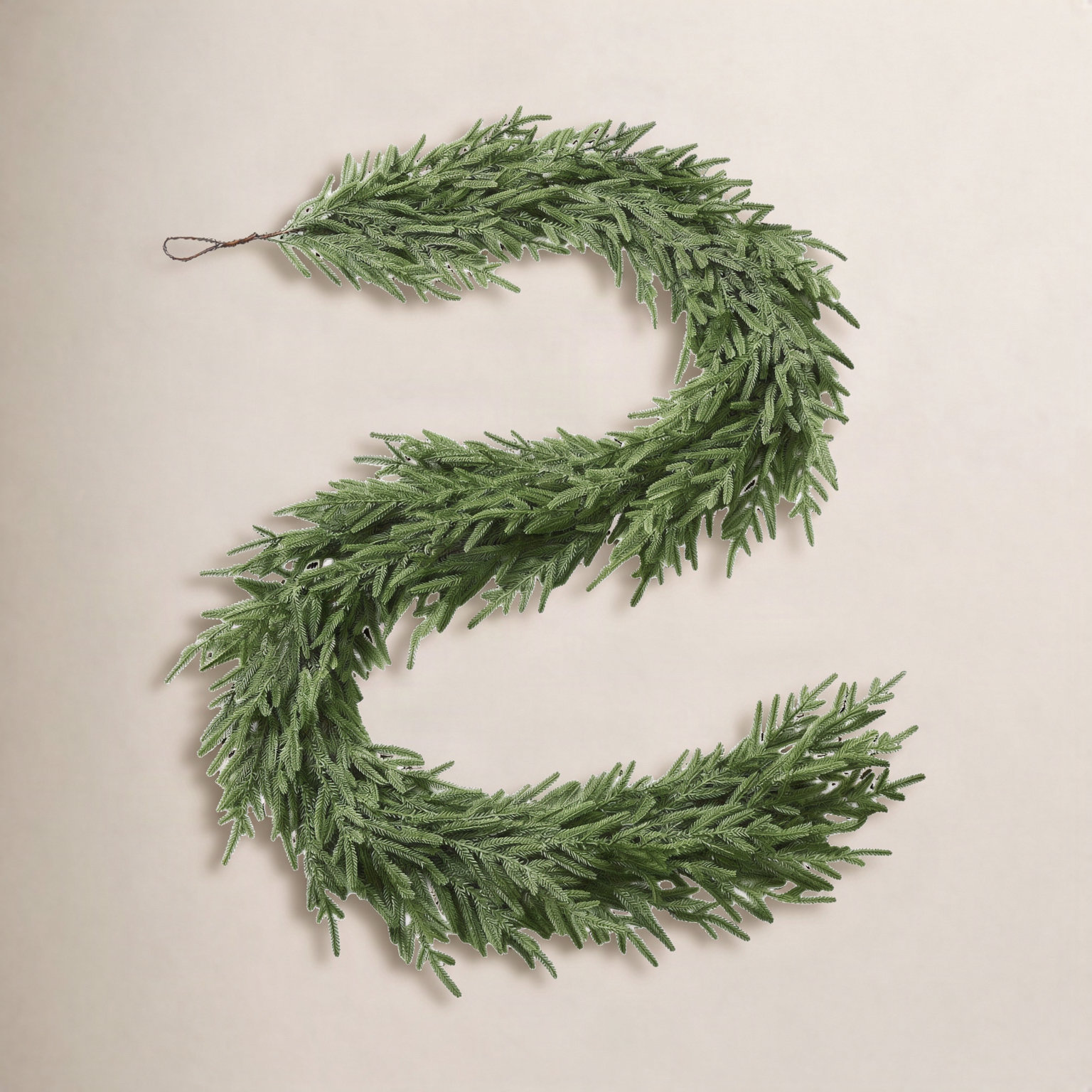 Norfolk Cedar Christmas Garland, 9'