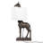 Lia Resin Giraffe Table Lamp with Linen Shade-94439873