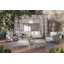 Lucele 6-Piece Wood Patio Conversation Set