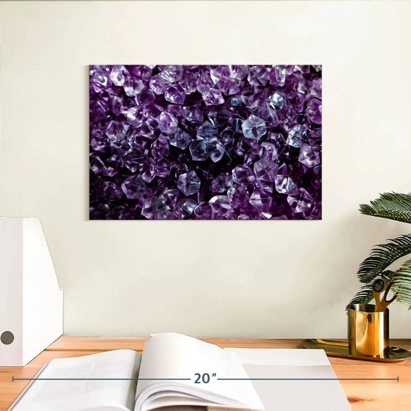Plastique mauve Alvord, H 8 po x l 12 po