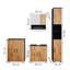Biftu 60Cm W x 192Cm H x 30Cm D Bathroom Storage Furniture Set