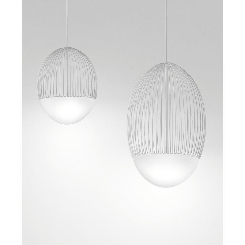 Riketta Suspension G White Matt Matt White 1 L32gg Ul, 2700 Kelvins, 98.5" H x 12" W x 12" D