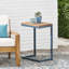 Table d'appoint en forme de C