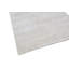 Tapis de couloir gris clair en laine / coton touffeté à la main à rayures 2 pi 6 po x 8 pi